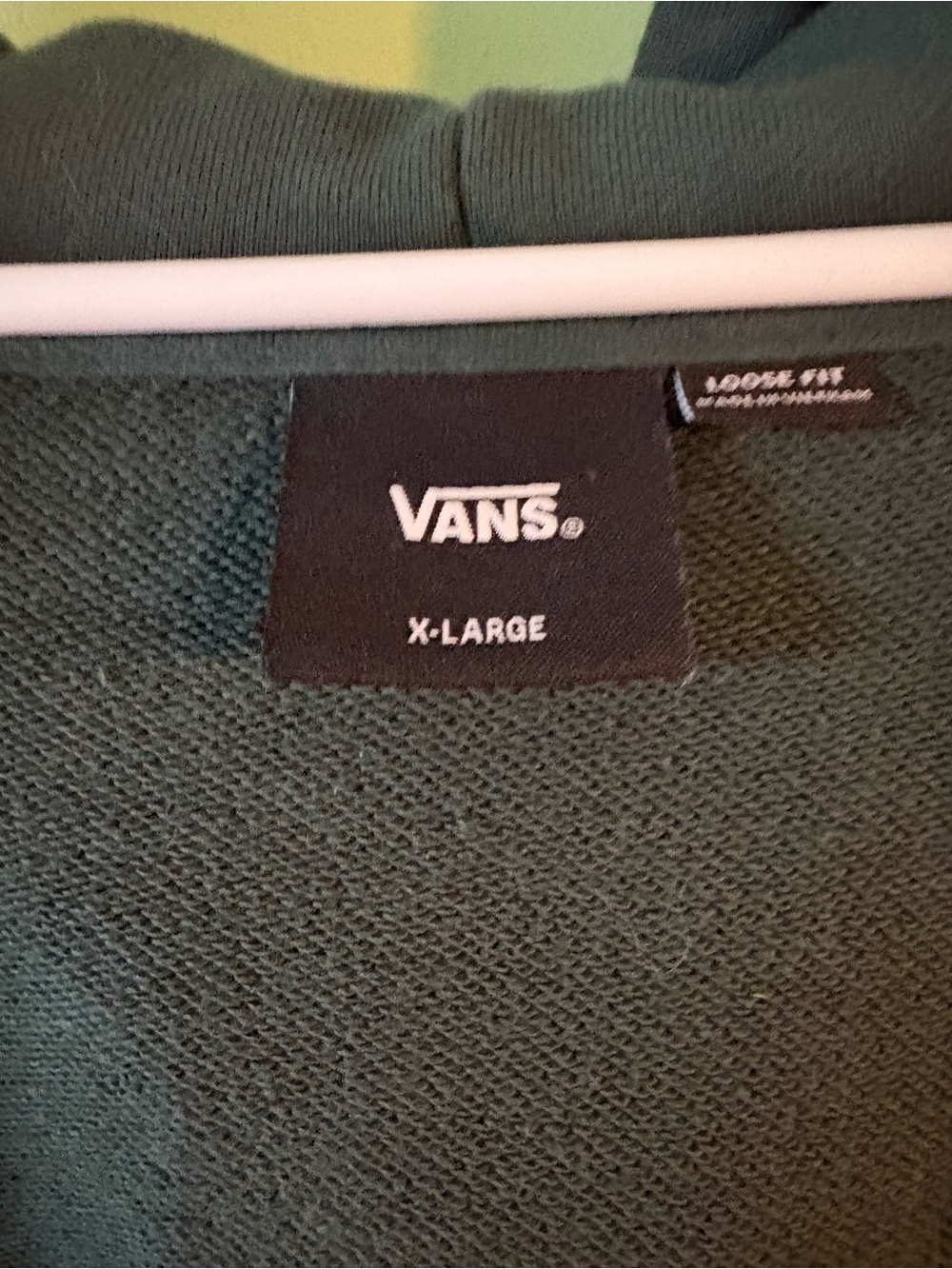 Vans Men's Dark Green Crewneck Knit Sweater